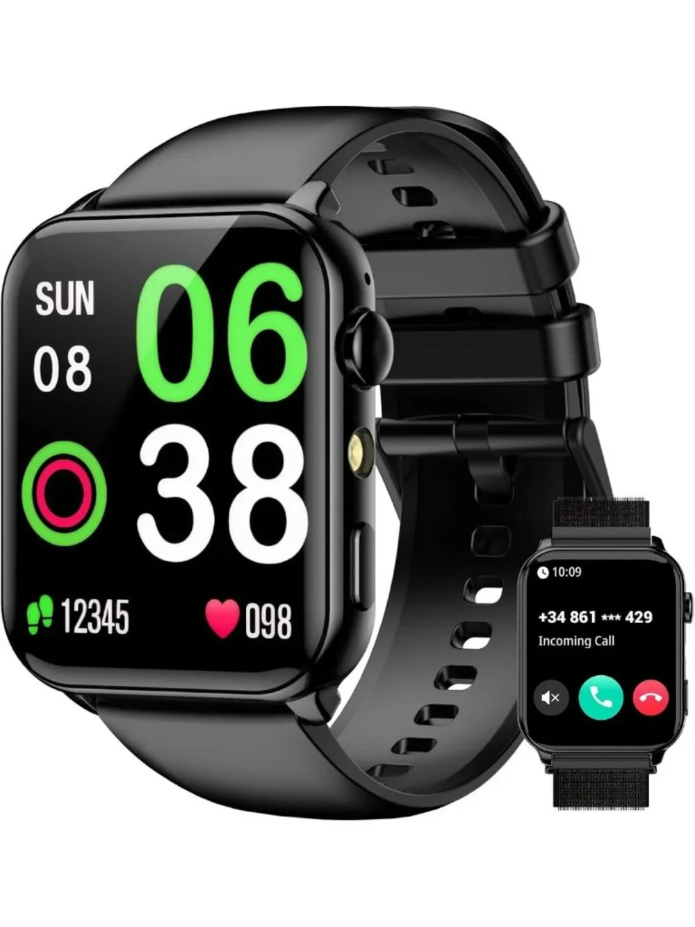 Men's Fitness Smartwatch, 1.91